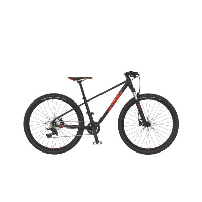 Велосипед KTM WILD SPEED DISC 26" рама 37, черный (оранжевый), 2022 ст. 21240100