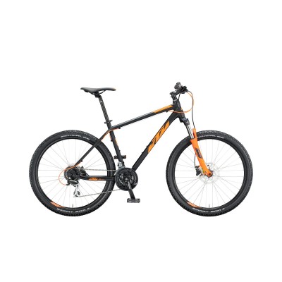Велосипед KTM CHICAGO DISC 27 ", рама S, чорно-помаранчевий, 2020 20156103 