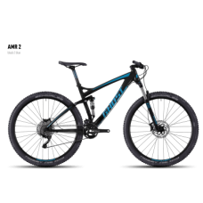 Велосипед GHOST AMR 2 black/blue_S 2016, 16AM1058