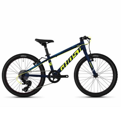 Велосипед Ghost Kato R1.0 20", сине-желтый, 2020 65KA1118