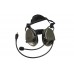 76332-06-S Навушники Sordin Supreme MIL CC Neckband Green PVC арт.76332-06-S