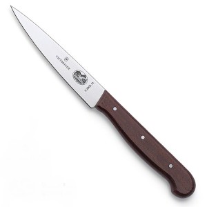 Ніж кухонний обробний Victorinox Wood 12 см, рожеве дерево