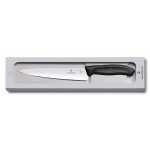 Ніж кухонний обробний Victorinox SwissClassic 19 cм, чорний в подарунковій упаковці арт.6.8003.19G