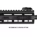 Планка пикатини Magpul  Aluminum 5 Slots M-Lok System арт.8537760