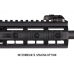 Планка пікатінні Magpul Polymer 9 Slots M-Lok System - Black арт.MAG592-BLK