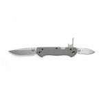 Нож Benchmade "Weekender", 2 клинка, серый