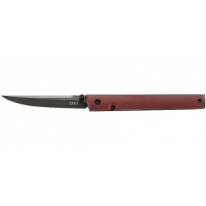 Нож CRKT "CEO", шпенёк, burgundy, D2 Нож CRKT "CEO", шпенёк, burgundy, D2
