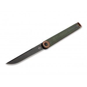 Нож Boker Plus "Kaizen Green Canvas Micarta"