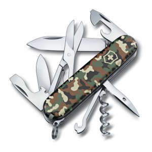 Нож Victorinox Swiss Army Climber "Green camouflage"