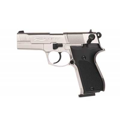 Пневматический пистолет Umarex Walther CP88 nickel кал.4,5мм арт.416.00.03