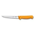 Ніж кухонний обваловувальний Victorinox Swibo Boning, вузький, помаранчевий, 16 см