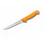 Ніж кухонний обваловувальний Victorinox Swibo Boning, вузький, гнучкий, помаранчевий, 16 см арт.5.8409.16