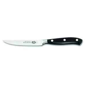 Нож столовый разделочный Victorinox Grand Maitre 12 см, закалённая сталь, подар.упаковка