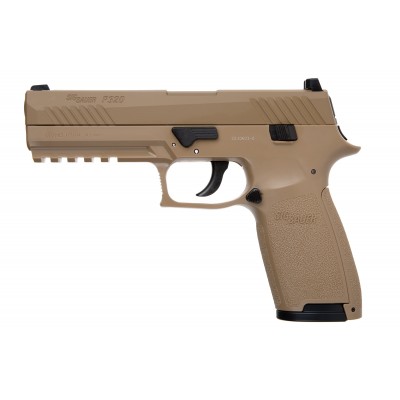 Пистолет пневматический Sig Sauer P320 кал.177, COYOTE TAN арт.AIR-P320-177-30R-CYT