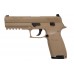 Пистолет пневматический Sig Sauer P320 кал.177, COYOTE TAN арт.AIR-P320-177-30R-CYT