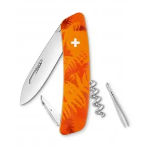 Нож Swiza C01, orange fern арт.KNI.0010.2060 Нож Swiza C01, orange fern арт.KNI.0010.2060