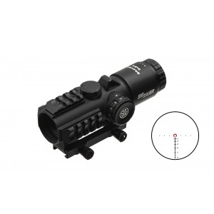 Приціл оптичний Sig Optics BRAVO3 BATTLE SIGHT, 3X24MM HORSESHOE DOT ILLUM RETICLE Приціл оптичний Sig Optics BRAVO3 BATTLE SIGHT, 3X24MM HORSESHOE DOT ILLUM RETICLE