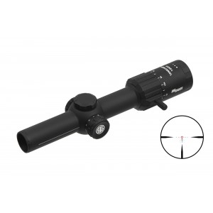 Приціл оптичний SIG Optics TANGO MSR 1-6X24MM, 30MM, SFP. Сітка MSR BDC6 з підсвічуванням Приціл оптичний SIG Optics TANGO MSR 1-6X24MM, 30MM, SFP. Сітка MSR BDC6 з підсвічуванням