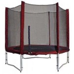 Батут Kidigo Maroon d244