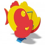 Качалка на пружине "Рыбка" InterAtletika ТЕ203