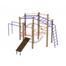 Гімнастичний комплекс Акробат BruStyle DIO683