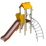 Дитячий комплекс Kidigo Півник, висота гірки 1,5 м<br /> 11524