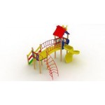 Игровой комплекс Kidigo Верблюжонок с пластиковой горкой Спираль ДК 005.046
