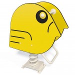 Качалка на пружине Город "Птица" InterAtletika TE243