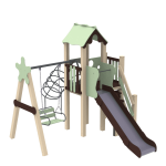 Детский комплекс Kidigo Заяц, высота горки 1,2 м<br /> 11613