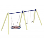 Гойдалка Kidigo Triple Fun Wood 12223