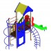 Детский игровой комплекс "Башня друзей" BruStyle DIO716