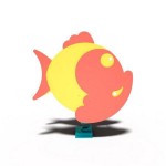 Качалка на пружине "Рыбка" InterAtletika TE203