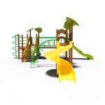 Ігровий комплекс InterAtletika "Панда-М" T907М 