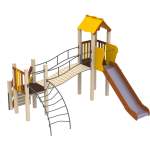 Детский комплекс Kidigo Месяц, высота горки 1,2 м<br /> 11383