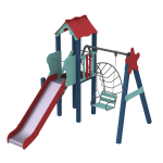 Детский комплекс Kidigo Бабочка, высота горки 1,2 м<br /> 11643