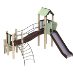 Дитячий комплекс Kidigo Місяць, висота гірки 1,5 м<br /> 11384