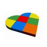 Модульний набір Kidigo Серце 