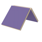 Дитячий килимок KIDIGO 2x1x0.05 складний подвійний (ПВХ, вторинний фастон) 42012