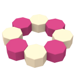 Набор мебели Восьмерка Kidigo 46026