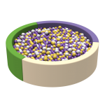 Сухий басейн KIDIGO Коло 1,5 м 40003