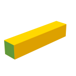 Спорт Бревно 150х30х30 Kidigo 47021