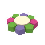 Комплект дитячих пуфів Камелія Kidigo 42024