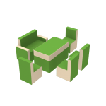 Комплект детской мебели Гостинка KIDIGO 43002