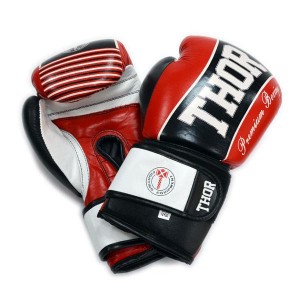 Боксерские перчатки THOR THUNDER RED 529/13 Боксерские перчатки THOR THUNDER RED 529/13