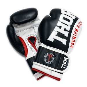 Боксерские перчатки THOR SHARK BLK 8019/03 Боксерские перчатки THOR SHARK BLK 8019/03