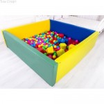 Сухий басейн з матом 200-200-40 см Тia-sport sm-0205 