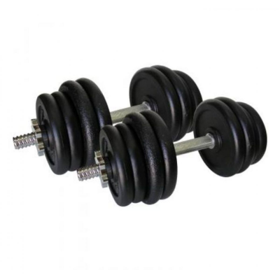 Гантелі набірні сталеві Newt Home 2 шт по 21,5 кг TI-968-745-21