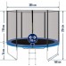 Батут 305 см с сеткою EnergyFIT GB10102-10FT