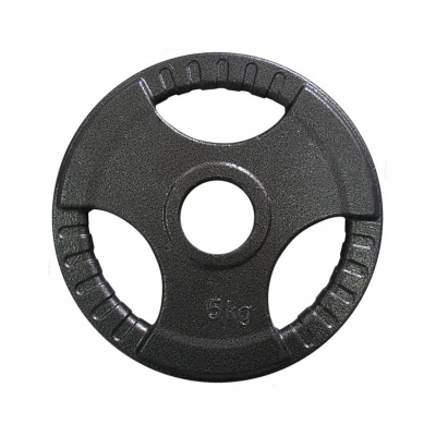 Диск тяжелоатлетический с хватами Newt 5 кг, TI-N-005