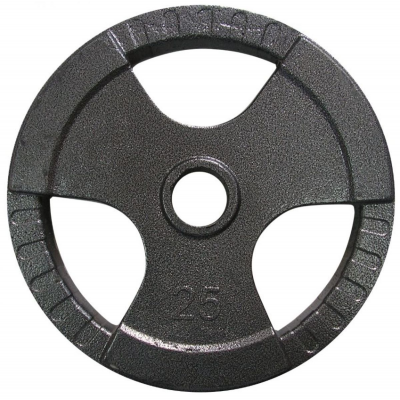 Диск важкоатлетичний з хватами Newt 25 кг, TI-N-025